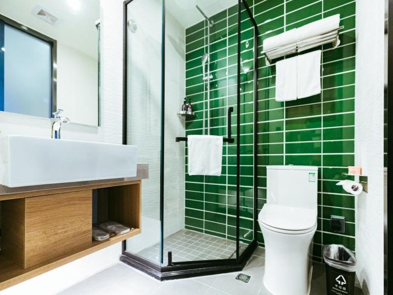 Greentree Inn Shanghai Huangxing Park Subway Station Express Hotel Extérieur photo