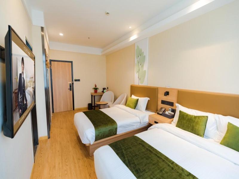 Greentree Inn Shanghai Huangxing Park Subway Station Express Hotel Extérieur photo