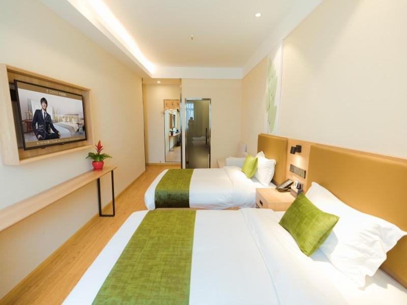 Greentree Inn Shanghai Huangxing Park Subway Station Express Hotel Extérieur photo