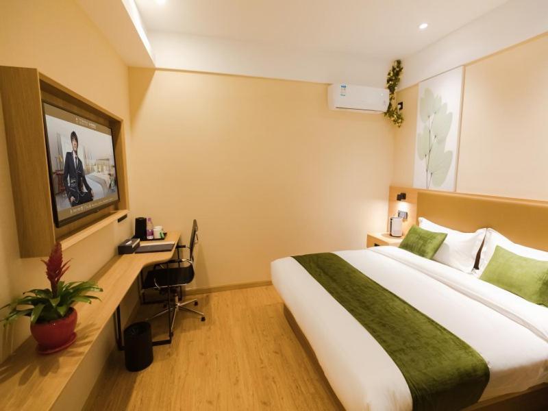 Greentree Inn Shanghai Huangxing Park Subway Station Express Hotel Extérieur photo