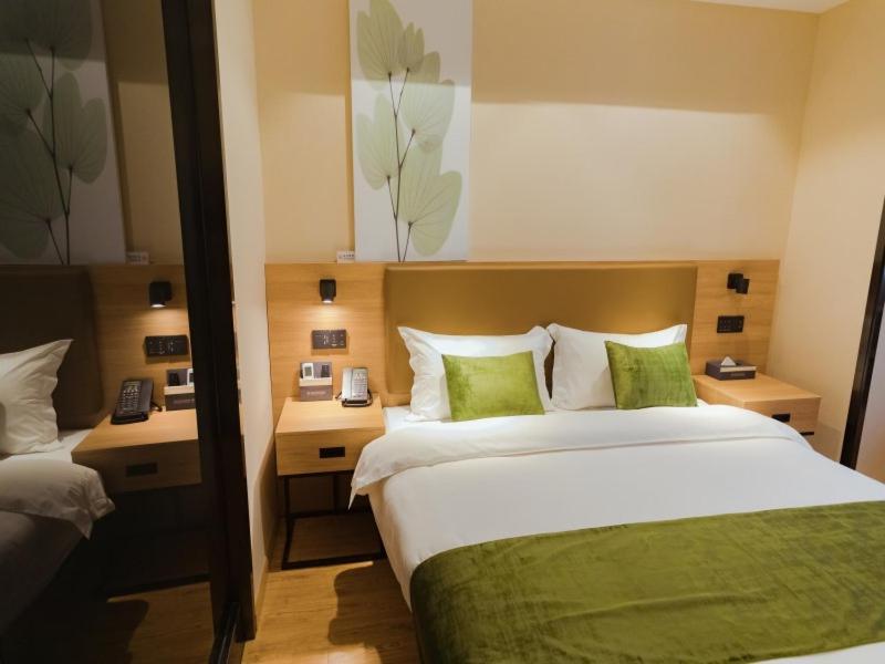 Greentree Inn Shanghai Huangxing Park Subway Station Express Hotel Extérieur photo