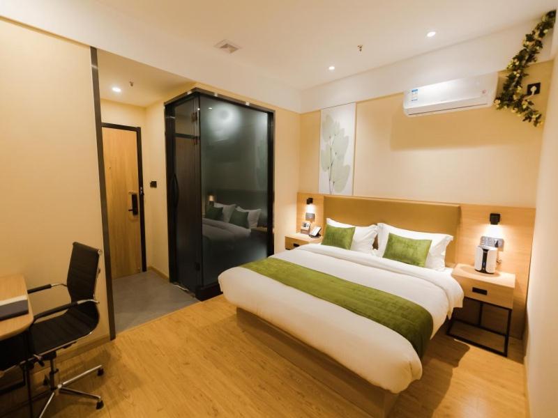 Greentree Inn Shanghai Huangxing Park Subway Station Express Hotel Extérieur photo