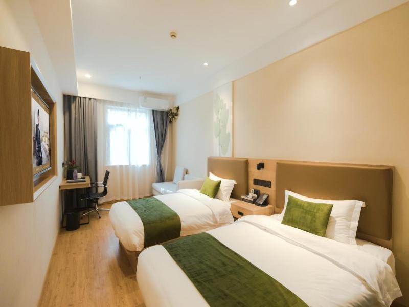 Greentree Inn Shanghai Huangxing Park Subway Station Express Hotel Extérieur photo
